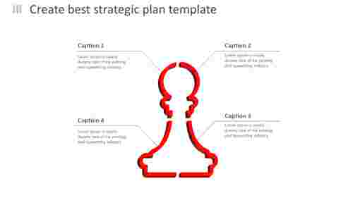 strategic plan template-red